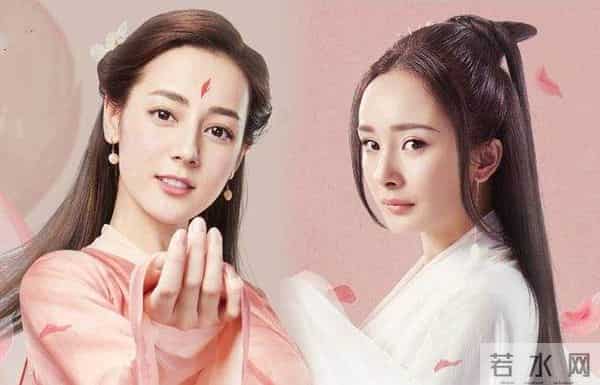 杨幂那么漂亮为何还力捧同样漂亮的热巴 杨幂：盘子很大 又吃不完