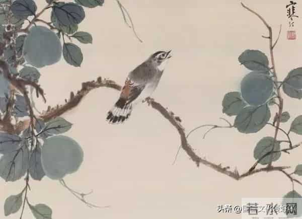 国画大家江寒汀的写意花鸟作品赏析！