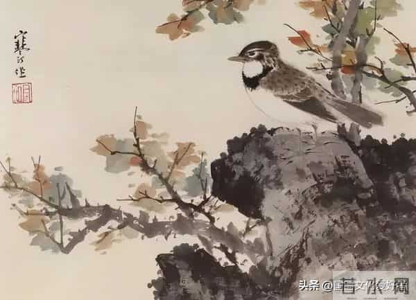 国画大家江寒汀的写意花鸟作品赏析！