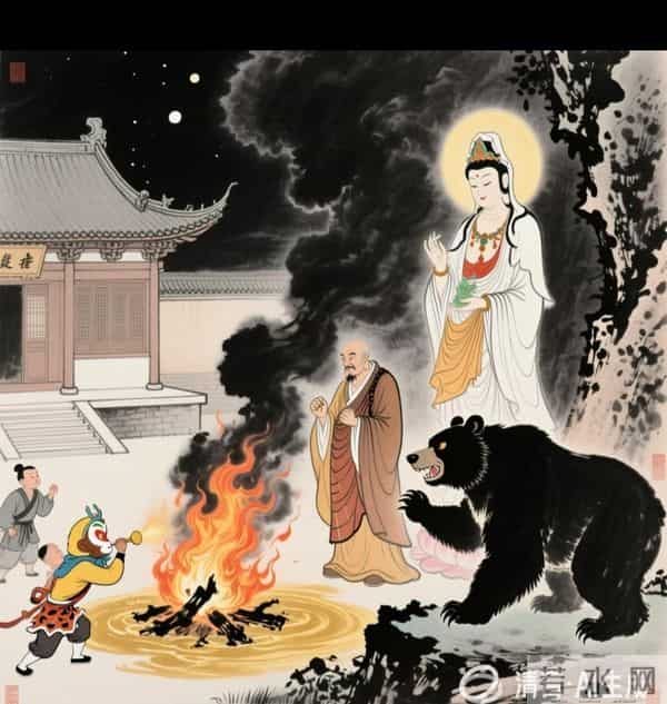 益彩岛借力AI改编《西游记》（八）观音的KPI：取经项目启动会