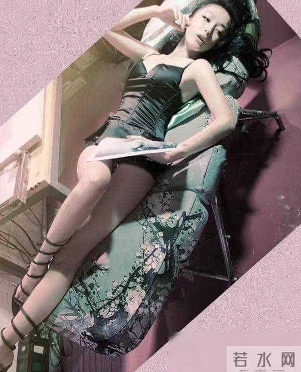 秦岚早期男人装封面大片