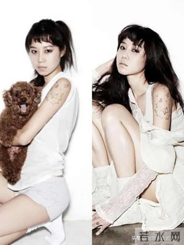 中日韩知名女星的纹身那个好看？有纹在很私密的地方你看过吗？