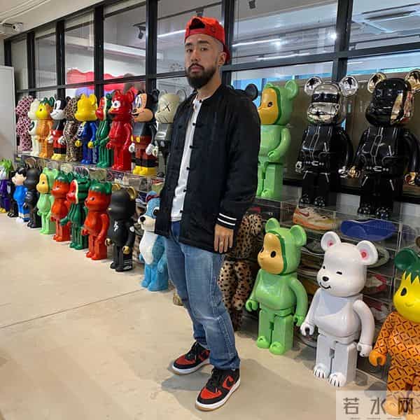 冠希亲晒黑丝绸全撕开效果！Kevin Poon 上脚演绎