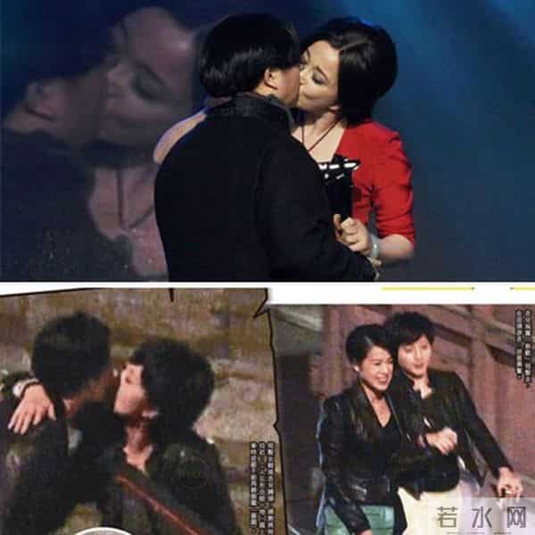 刘涛白百合 《跨界歌王》台上“激吻”超有爱