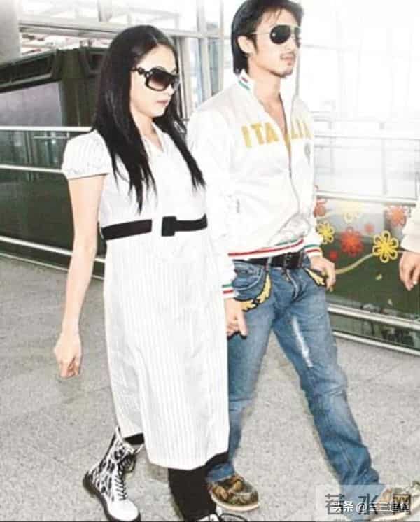 2010年，张柏芝挺着大孕肚，四肢纤细胖到180斤，依旧美的不像话