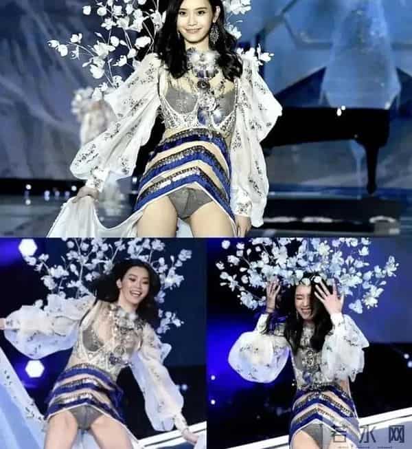 杨幂穿透视装参加2025年维密大秀！刘雯太保守了，没有穿比基尼