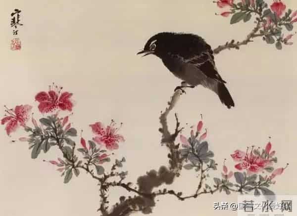 国画大家江寒汀的写意花鸟作品赏析！