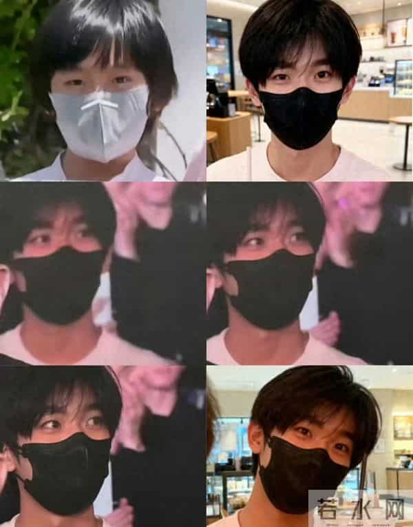 Kimi口罩杀神撞脸千玺!当年喝奶的萌娃,如今帅到不敢认