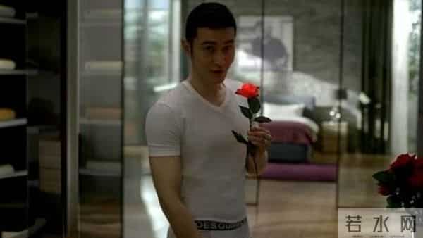 黄晓明拍内裤表心机：只愿为她而露