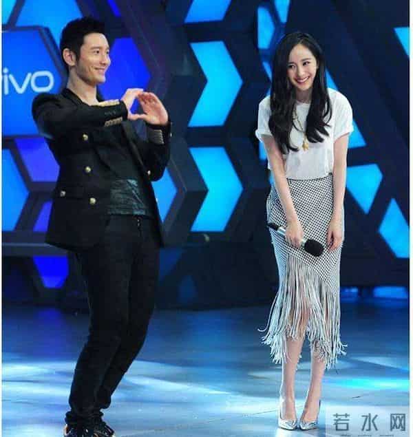 快乐大本营见证杨幂的成长