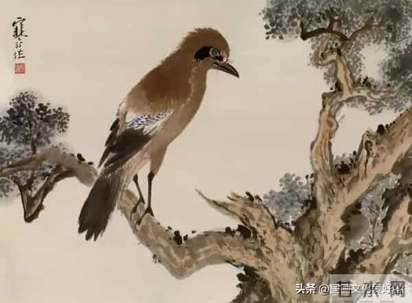 国画大家江寒汀的写意花鸟作品赏析！