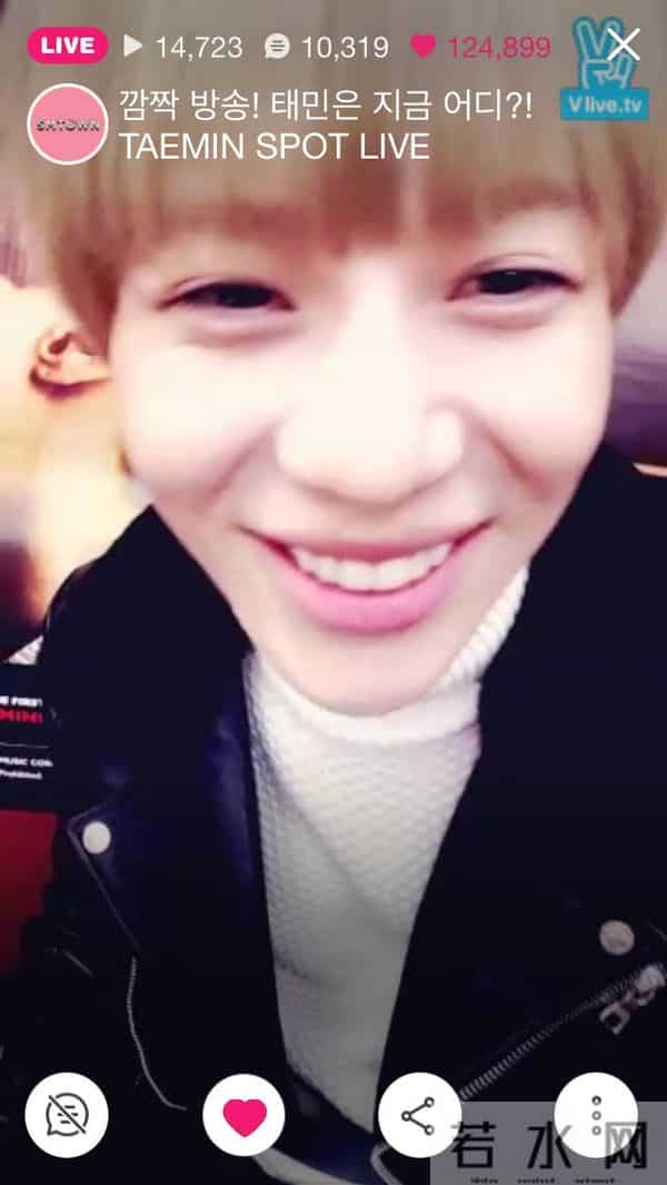 [SHINee][分享]160301 幸福突袭！泰民一天四次V App直播福利满满