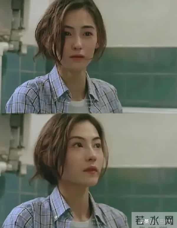 2010年，张柏芝挺着大孕肚，四肢纤细胖到180斤，依旧美的不像话