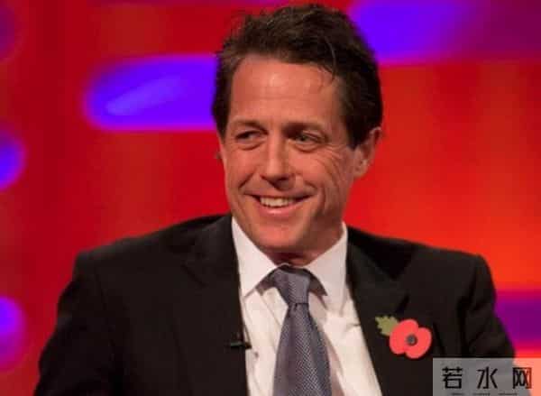 57岁休·格兰特被前女友曝喜当爹 迎来第5个孩子