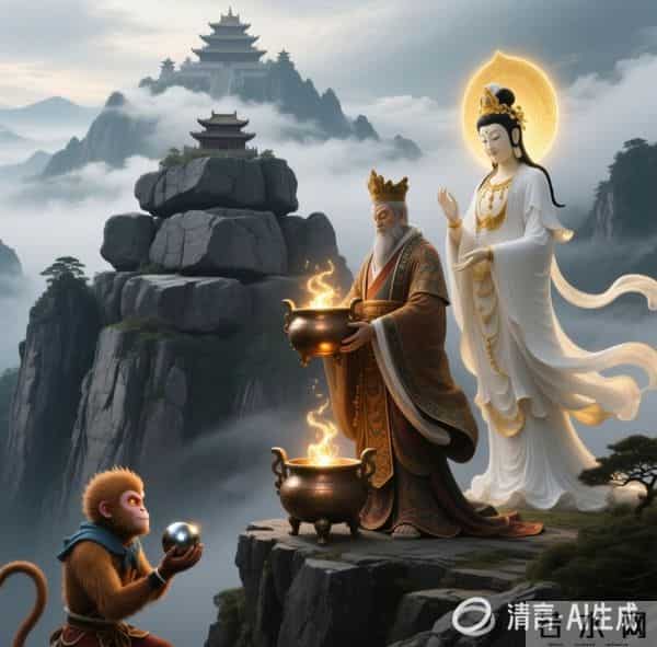 益彩岛借力AI改编《西游记》（八）观音的KPI：取经项目启动会