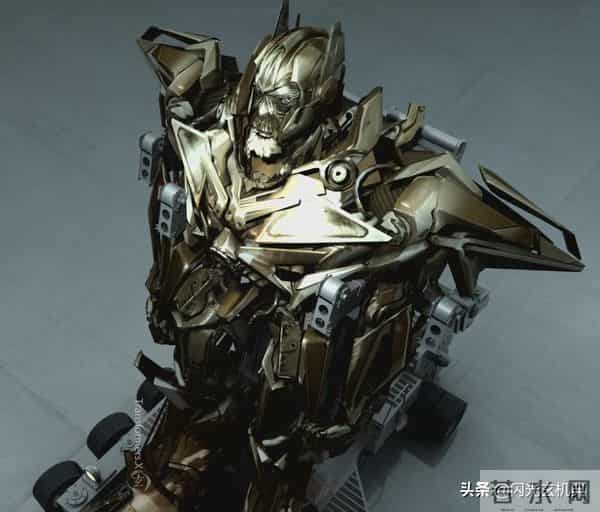 变形金刚动漫人物：《月黑之时》汽车人首领御天敌原画设定稿欣赏