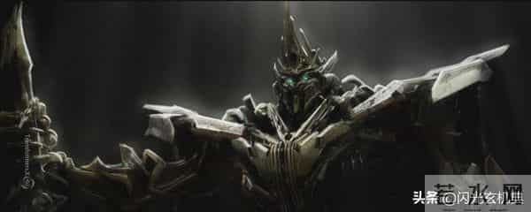 变形金刚动漫人物：《月黑之时》汽车人首领御天敌原画设定稿欣赏