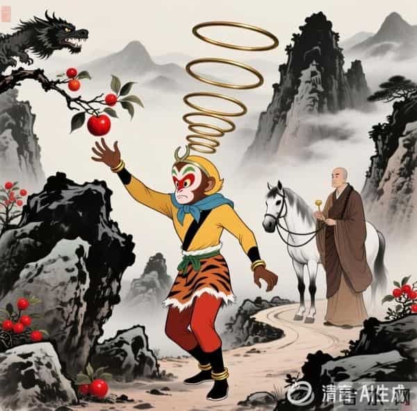 益彩岛借力AI改编《西游记》（八）观音的KPI：取经项目启动会