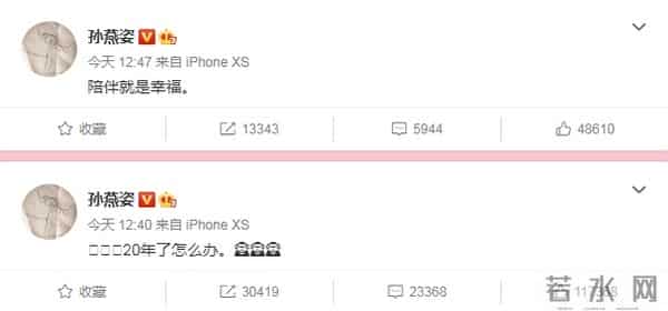 孙燕姿出道20周年问候粉丝 感慨“陪伴就是幸福”