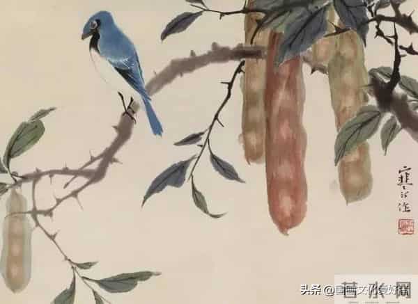 国画大家江寒汀的写意花鸟作品赏析！