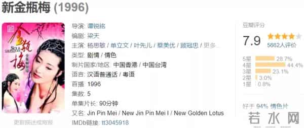 日本籍演员杨思敏,演绎不一样的《新金瓶梅》