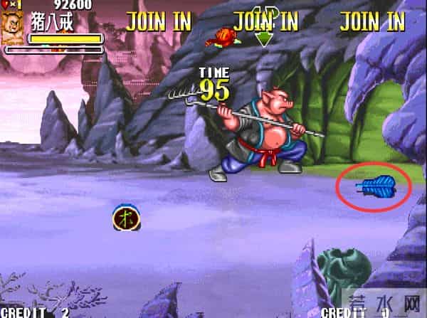 街机游戏《西游释厄传》最无耻的打法,把BOSS提前拖出来打