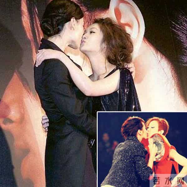 刘涛白百合 《跨界歌王》台上“激吻”超有爱