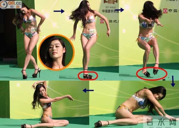 梁咏琪颁奖礼摔倒,而女星摔倒也不止她一个