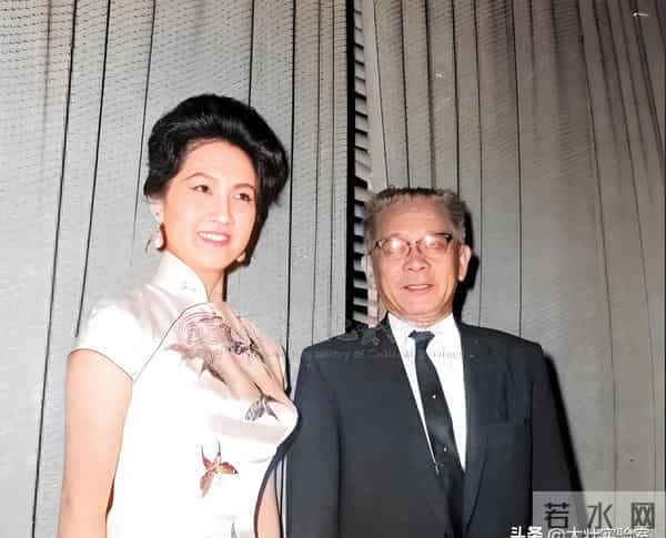 连战的妻子方瑀有多美？与张发奎60年代合照，温婉端庄尽显气质！
