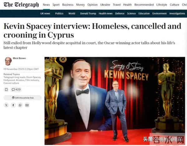 昔日奥斯卡影帝：我渴望重回好莱坞