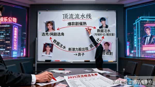 内娱顶流之争撕破遮羞布刘大锤一句话戳穿真相真顶流从不是流量数