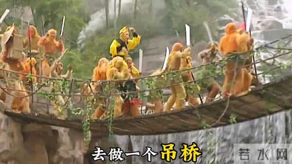 西游记这里有两个镜头穿帮了