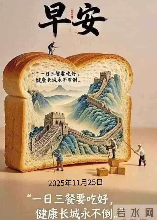 2025年11月25日早上好 早安周二愉快 早安精美美图温馨祝福语 早上好