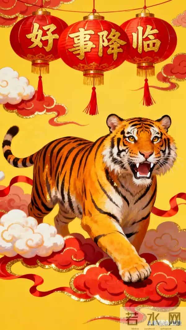 2026年“红马年”,4个年份出生的属虎人得三合加持,顺风顺水