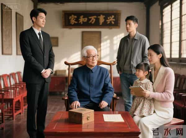 爷爷做主将祖宅给大伯,父亲配合签字,祭祖当天爷爷望着供桌僵住