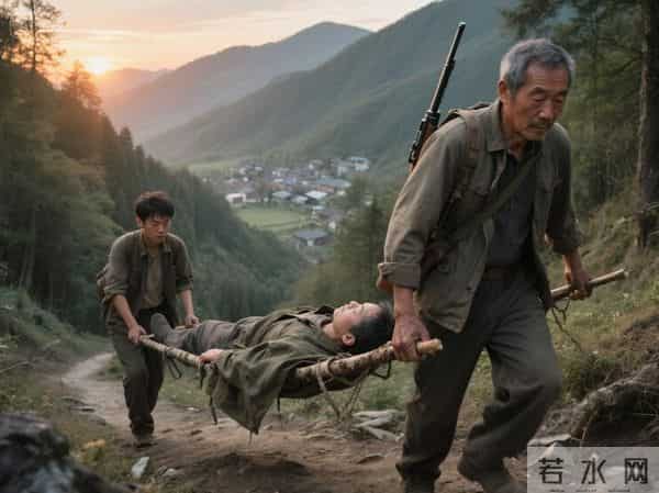 父子2人进山打猎,意外被1头400斤野猪袭击,危急时刻发现大秘密