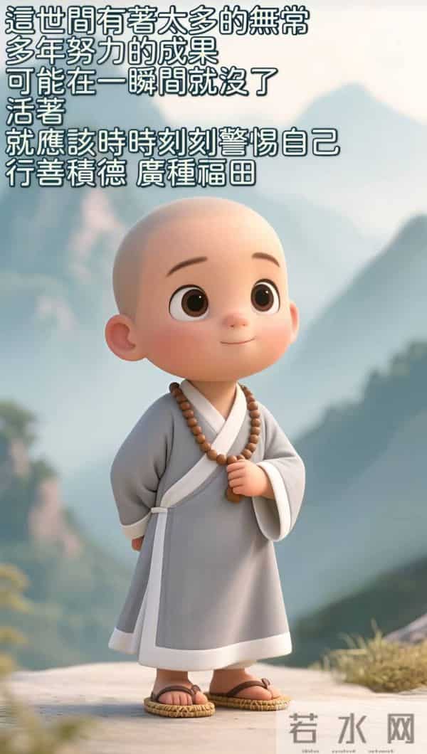 一念通透：少欲轻负，守善积福