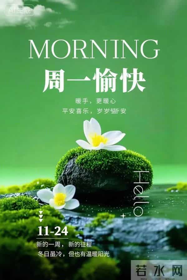 2025.11.24清晨第一声早安！愿你今日无烦忧，步步皆自在