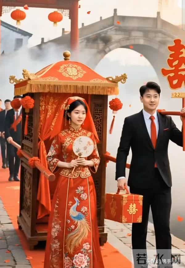 小芬和学长隆重走入婚姻殿堂，这是预备还是真要实现？