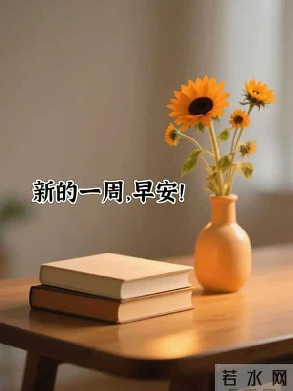早安快乐！新的一周，一切顺遂，好运无忧！