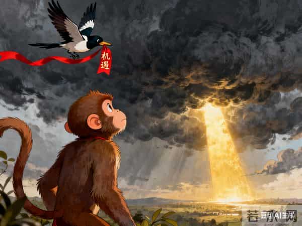 属猴：事业低谷！喜鹊送福，浮待到满山红叶时，事业机遇喜腾飞