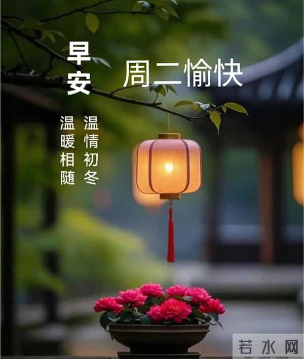 2025年11月25日早上好 早上好温馨问候祝福语 早安精美图片 周二愉快