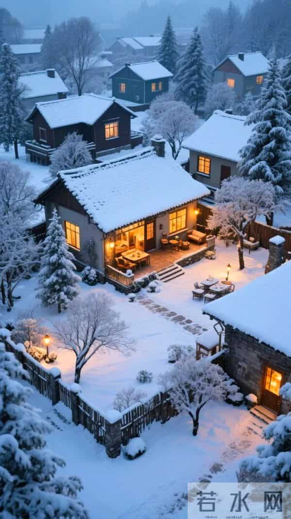 有个院子猫冬,是种幸福