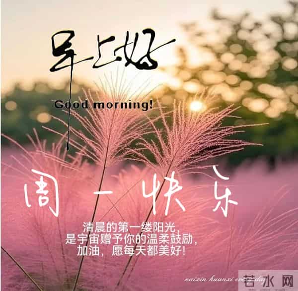 2025年11月24日周一早上好温馨问候语 早安图片 早安祝福精美图片