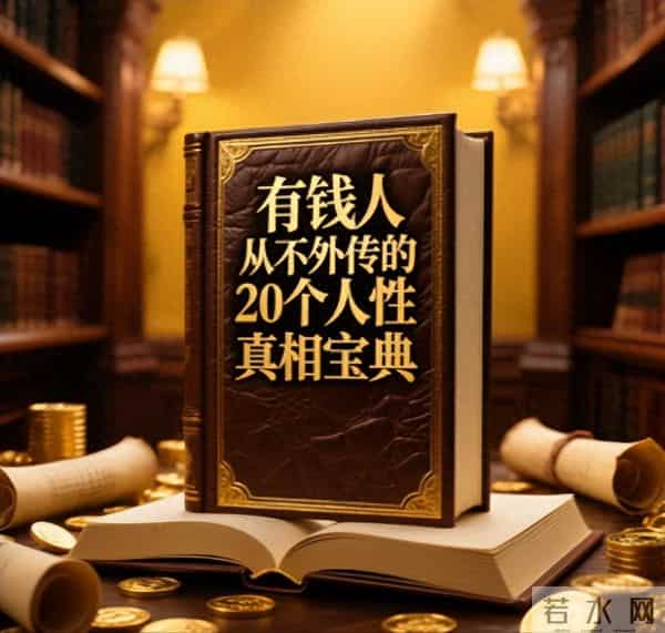 有钱人从不外传的20个人性真相宝典！读懂不吃亏！