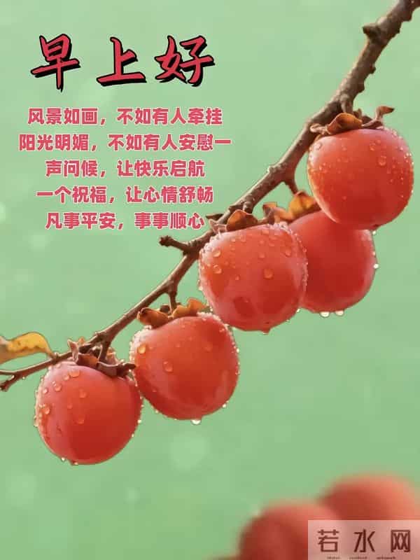 2025年11月24日，星期一，农历十月初五，早安吉祥祝福语！