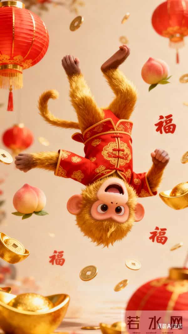 生肖猴的“劫”来了，两个正在闯入，一个给你金山，一个给你心安