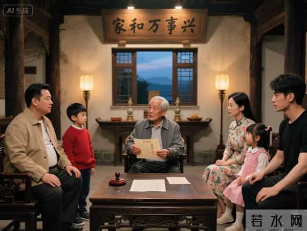 爷爷做主将祖宅给大伯,父亲配合签字,祭祖当天爷爷望着供桌僵住