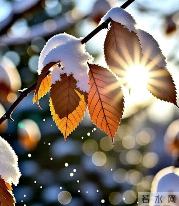 浅冬微寒，阳光轻暖