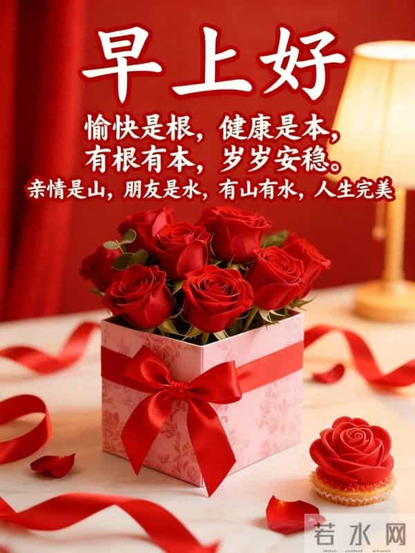 19句清晨暖心祝福，时光清浅，安康常伴，愿你日日欢颜喜乐无忧